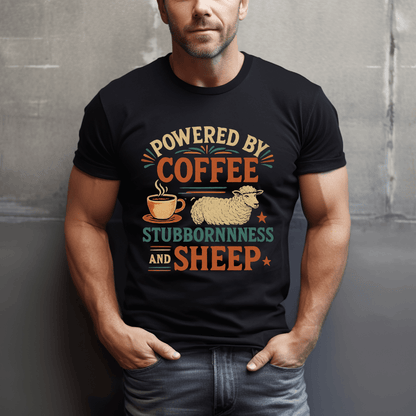 Coffee, Stubbornness & Sheep T-Shirt