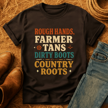 Dirty Boots, Country Roots T-Shirt