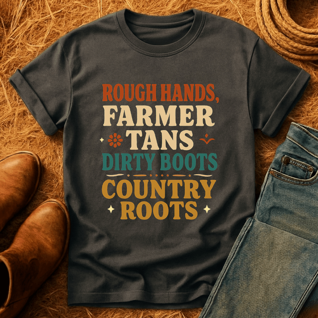 Dirty Boots, Country Roots T-Shirt