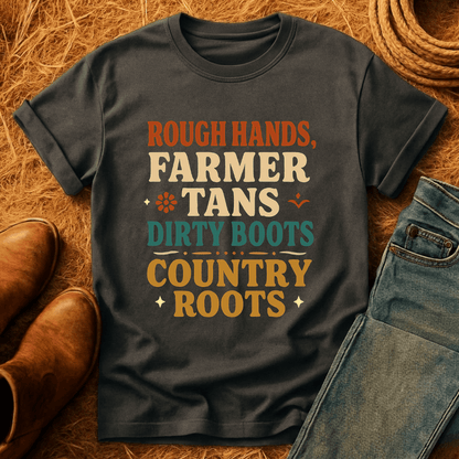 Dirty Boots, Country Roots T-Shirt