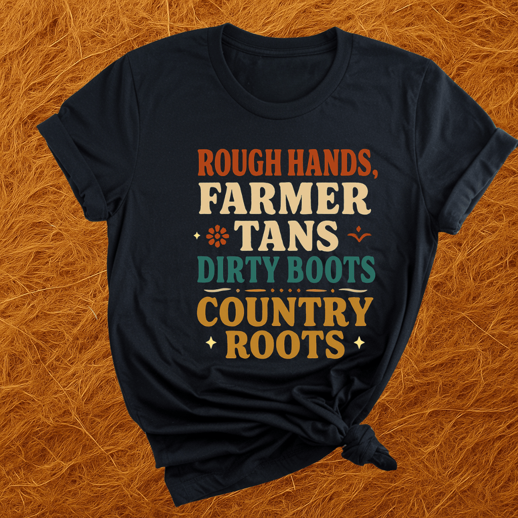 Dirty Boots, Country Roots T-Shirt