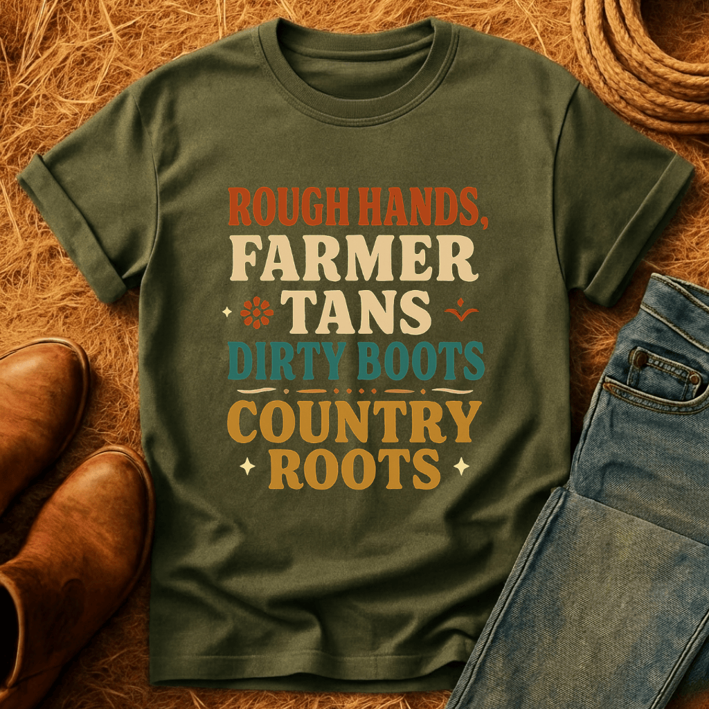 Dirty Boots, Country Roots T-Shirt
