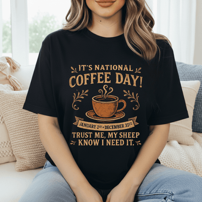 Sheep Prescribe Me Coffee T-Shirt