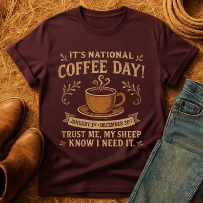 Sheep Prescribe Me Coffee T-Shirt