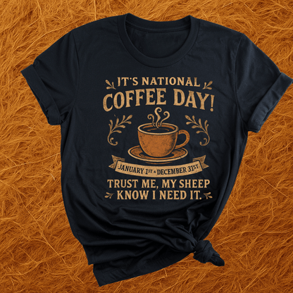 Sheep Prescribe Me Coffee T-Shirt