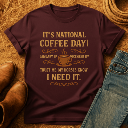 My Horses Recommend Coffee T-Shirt