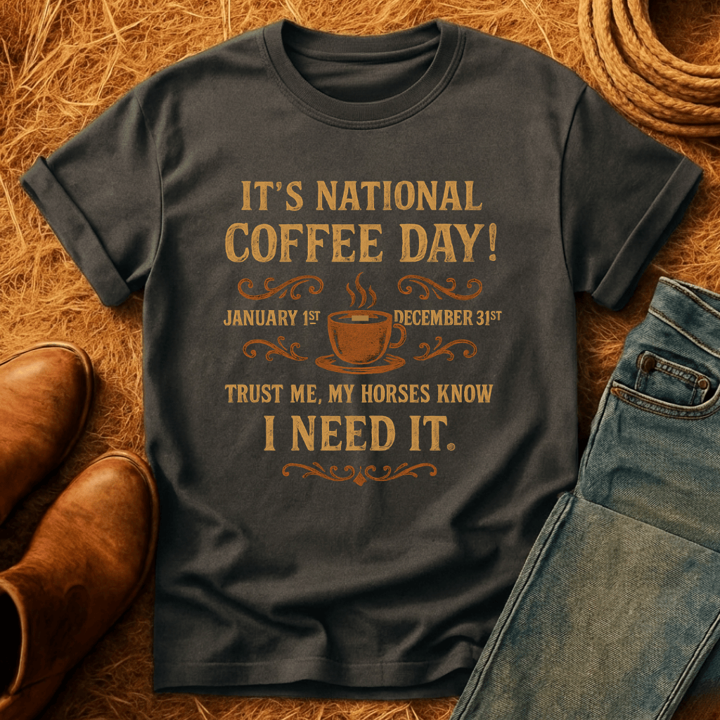 My Horses Recommend Coffee T-Shirt