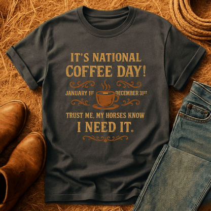My Horses Recommend Coffee T-Shirt