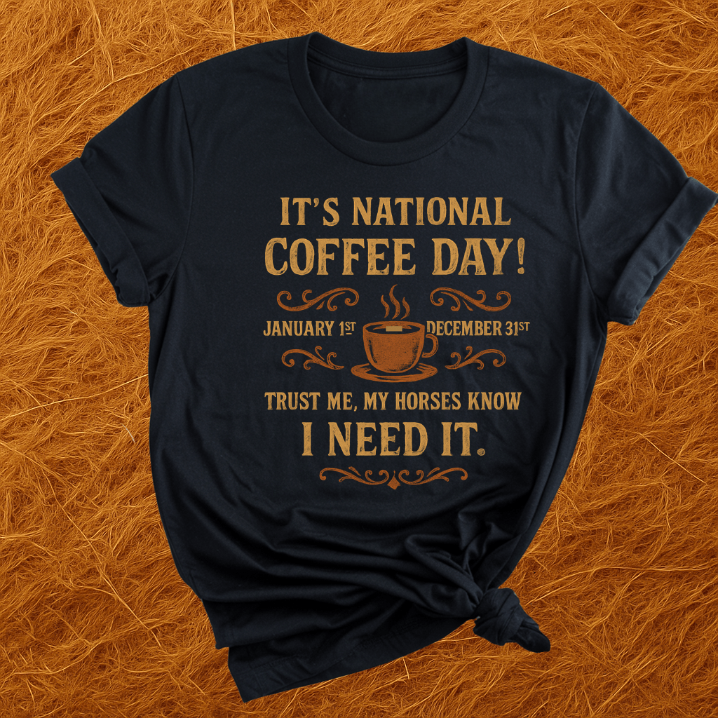 My Horses Recommend Coffee T-Shirt