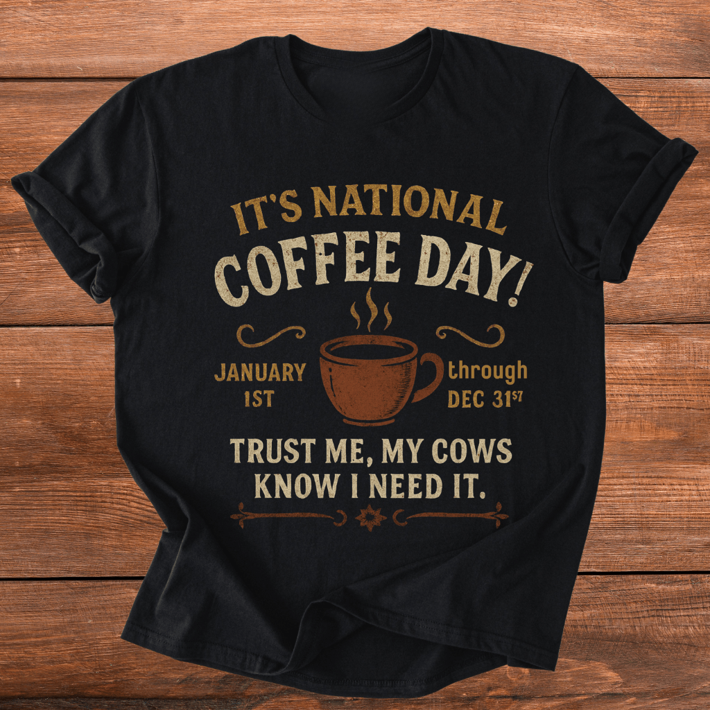 My Cows Recommend Coffee T-Shirt