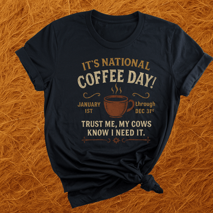 My Cows Recommend Coffee T-Shirt