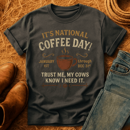 My Cows Recommend Coffee T-Shirt