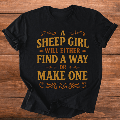 Sheep Girl T-Shirt