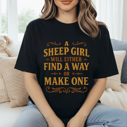 Sheep Girl T-Shirt