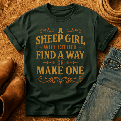 Sheep Girl T-Shirt