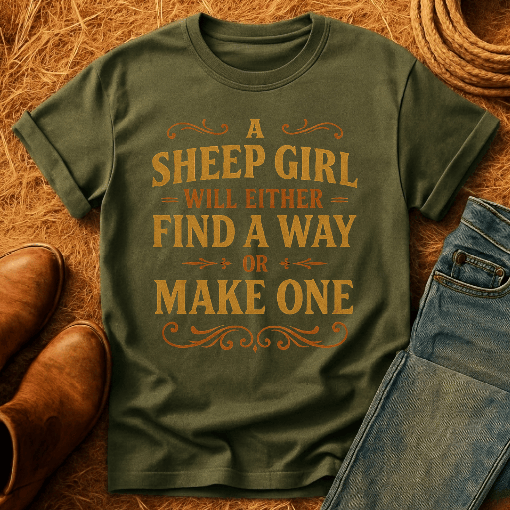 Sheep Girl T-Shirt