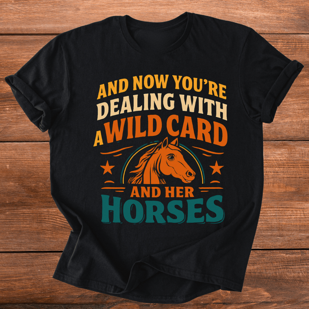 Wild Cards & Horses T-Shirt