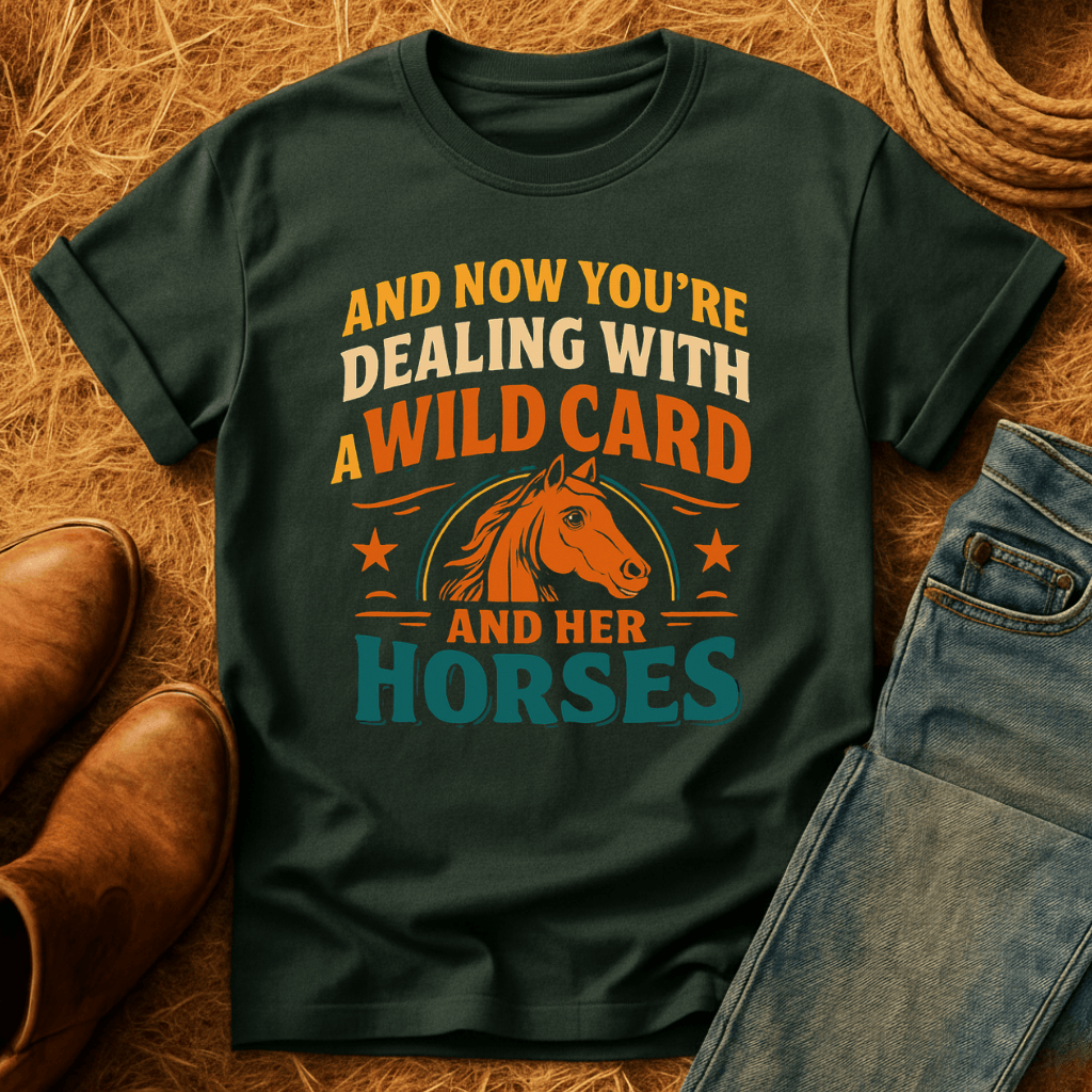 Wild Cards & Horses T-Shirt