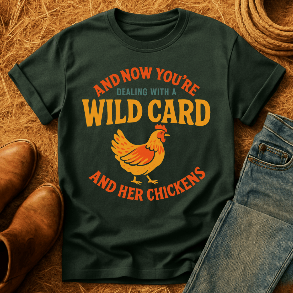 Wild Card & Chickens T-Shirt
