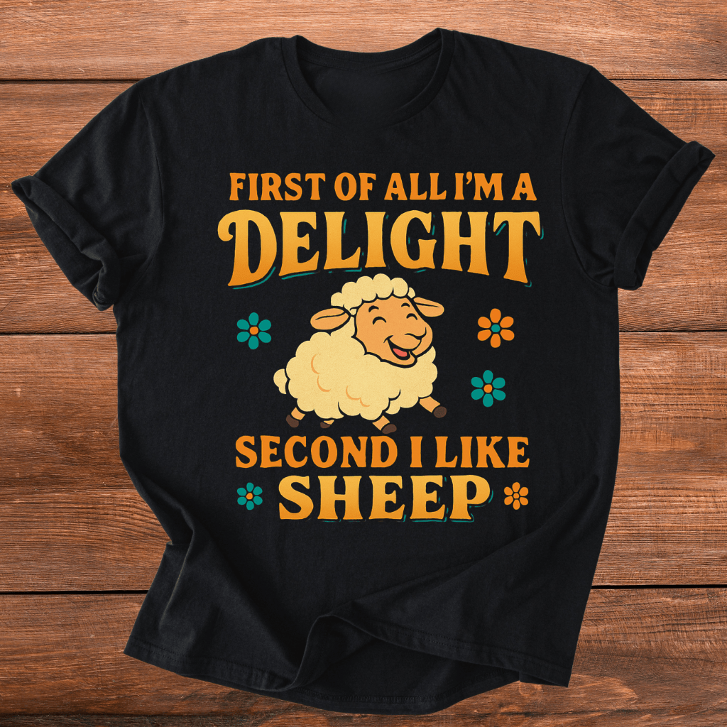 Delightful Sheep T-Shirt