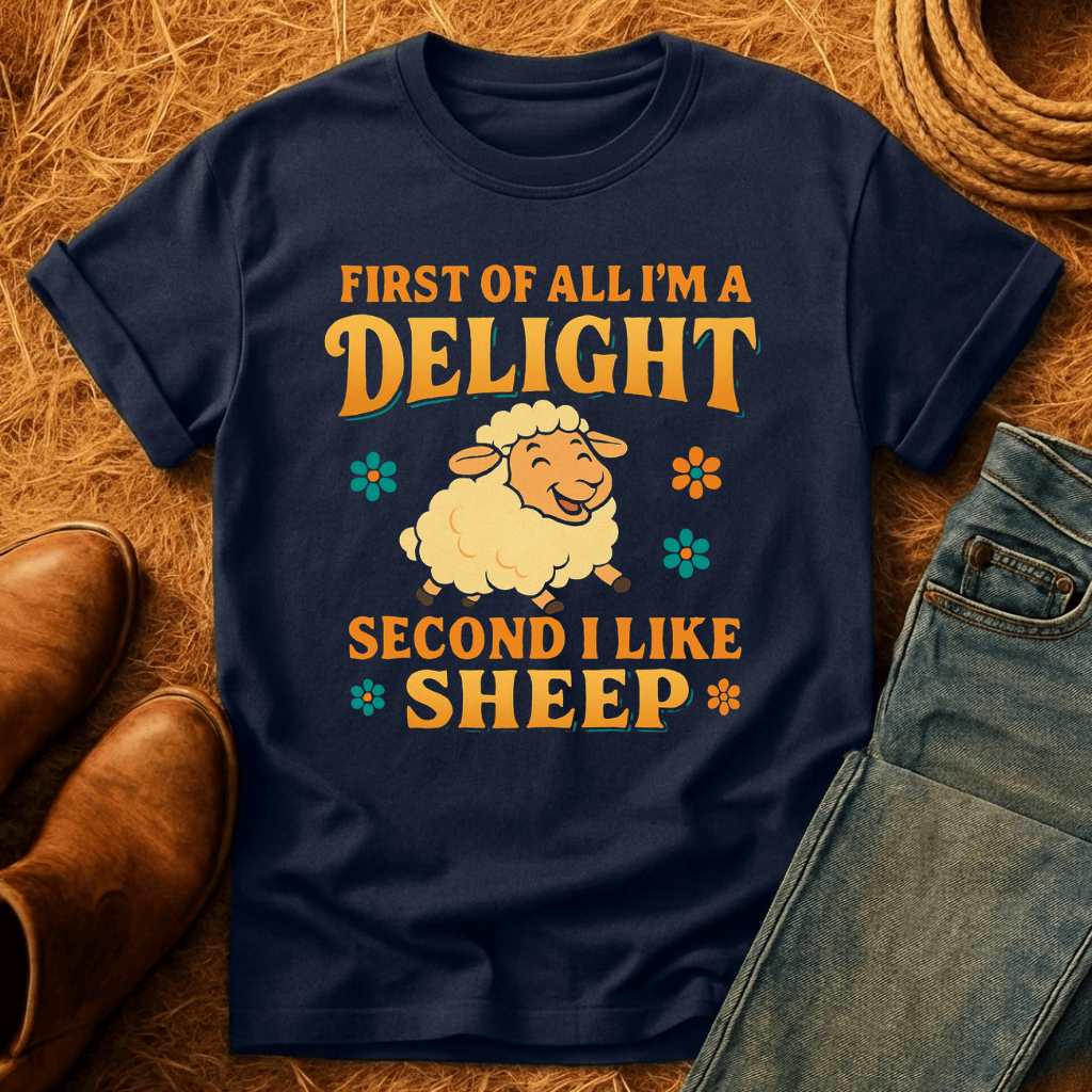 Delightful Sheep T-Shirt