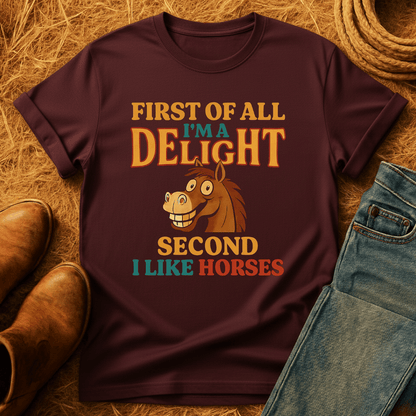 Delightful Horses T-Shirt
