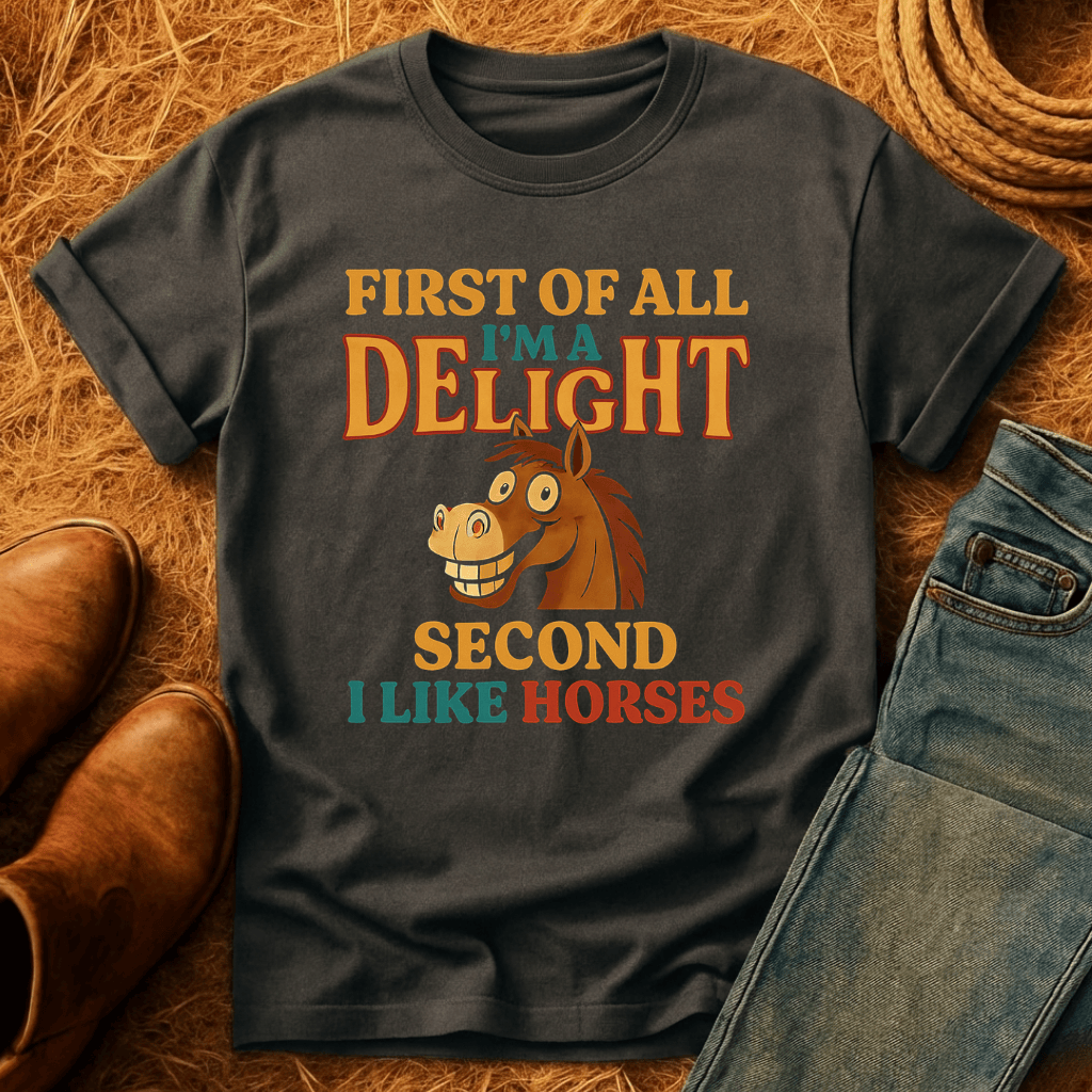 Delightful Horses T-Shirt