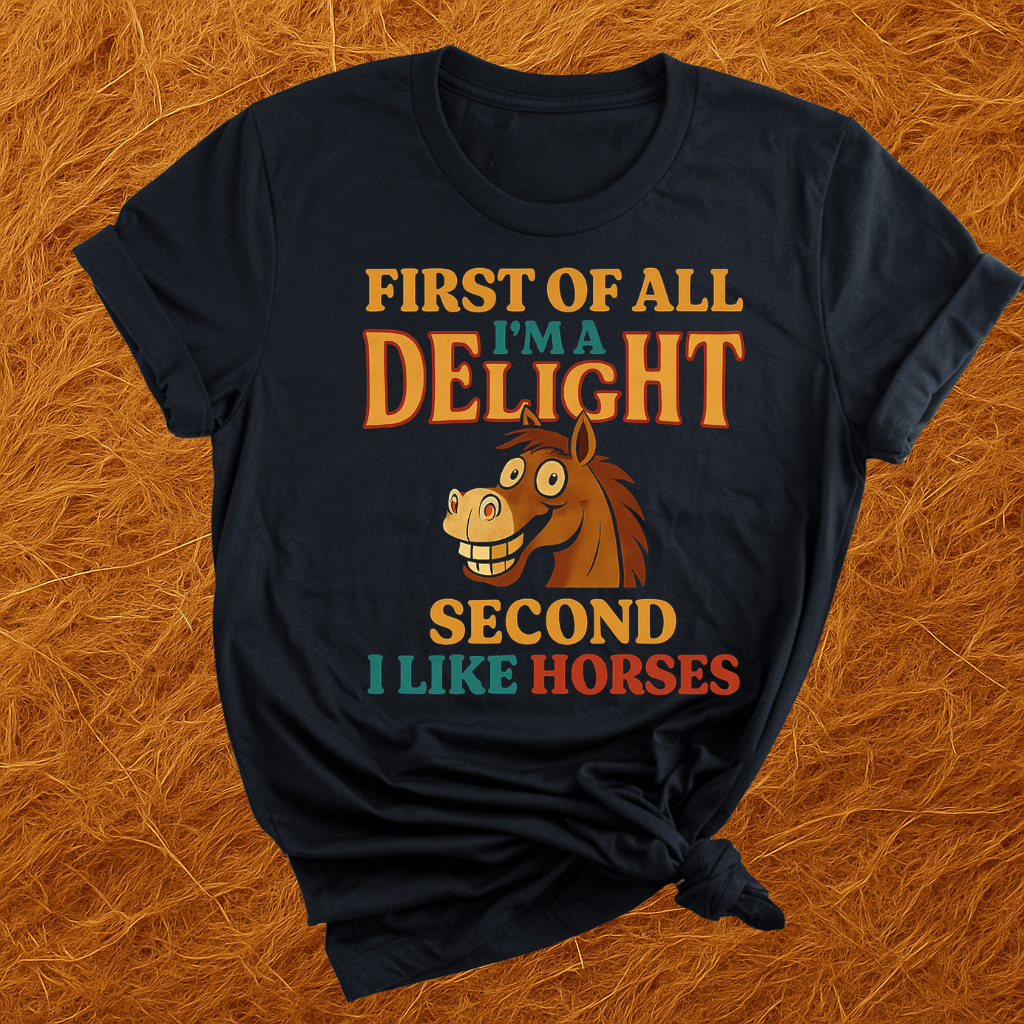 Delightful Horses T-Shirt