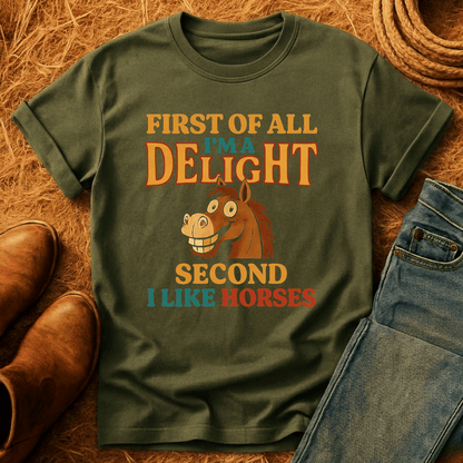 Delightful Horses T-Shirt