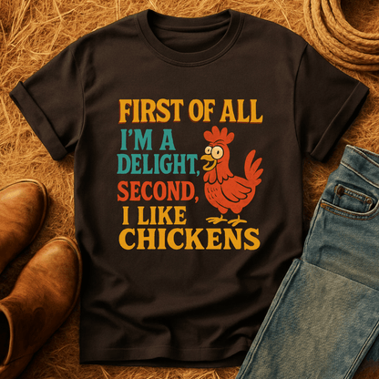 Delightful Chickens T-Shirt
