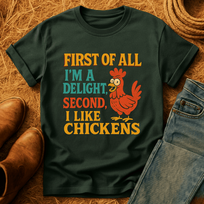 Delightful Chickens T-Shirt