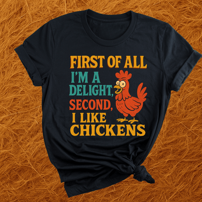 Delightful Chickens T-Shirt