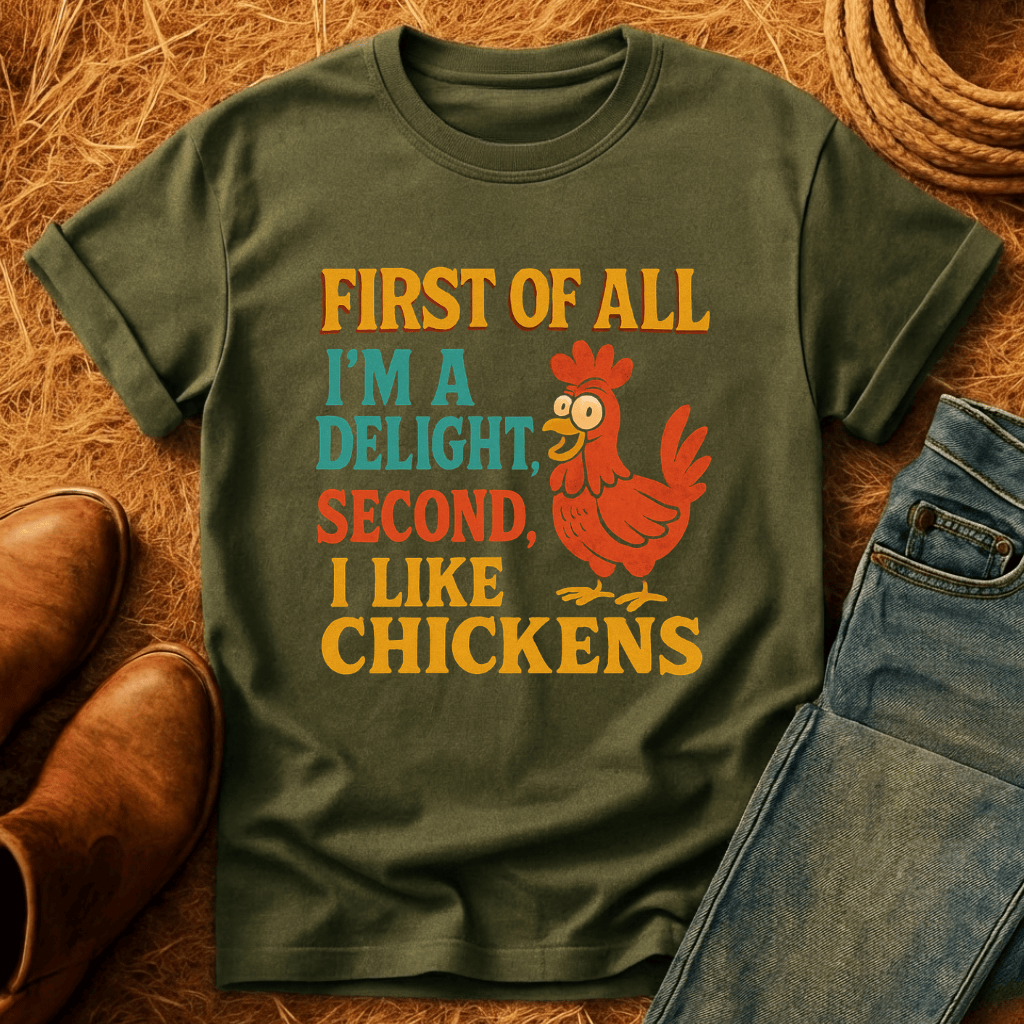 Delightful Chickens T-Shirt