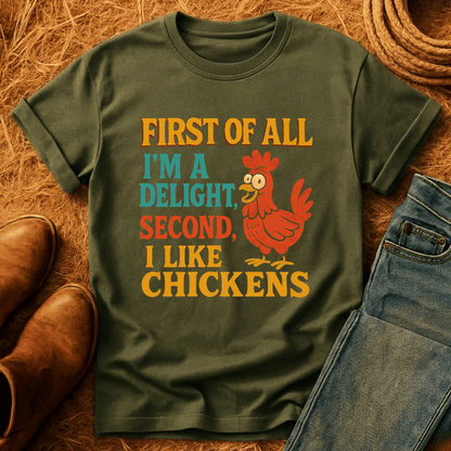 Delightful Chickens T-Shirt