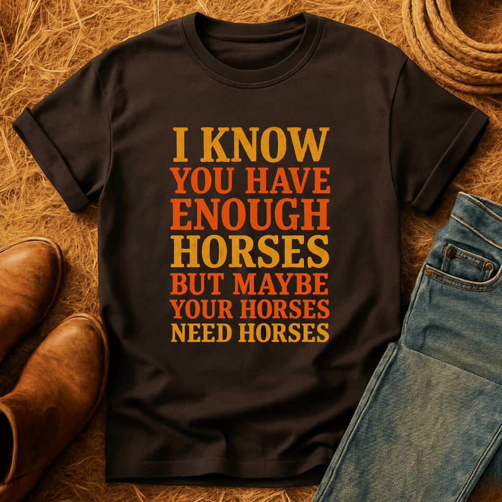 Horses Need Horses T-Shirt