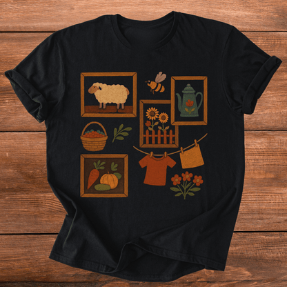 Sheep Collage T-Shirt