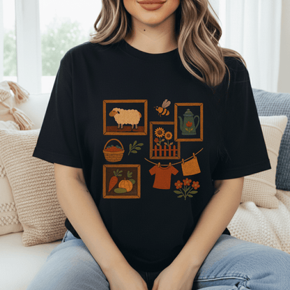 Sheep Collage T-Shirt