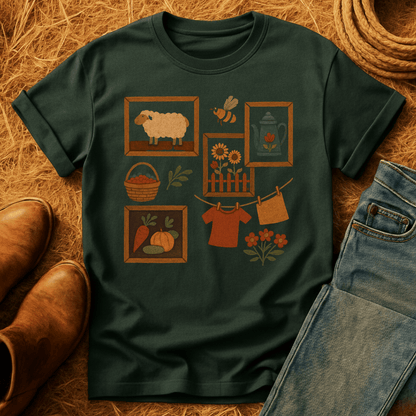 Sheep Collage T-Shirt