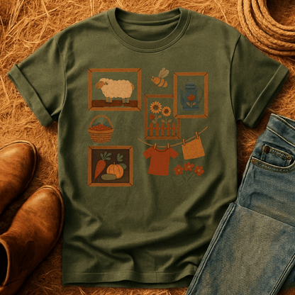 Sheep Collage T-Shirt