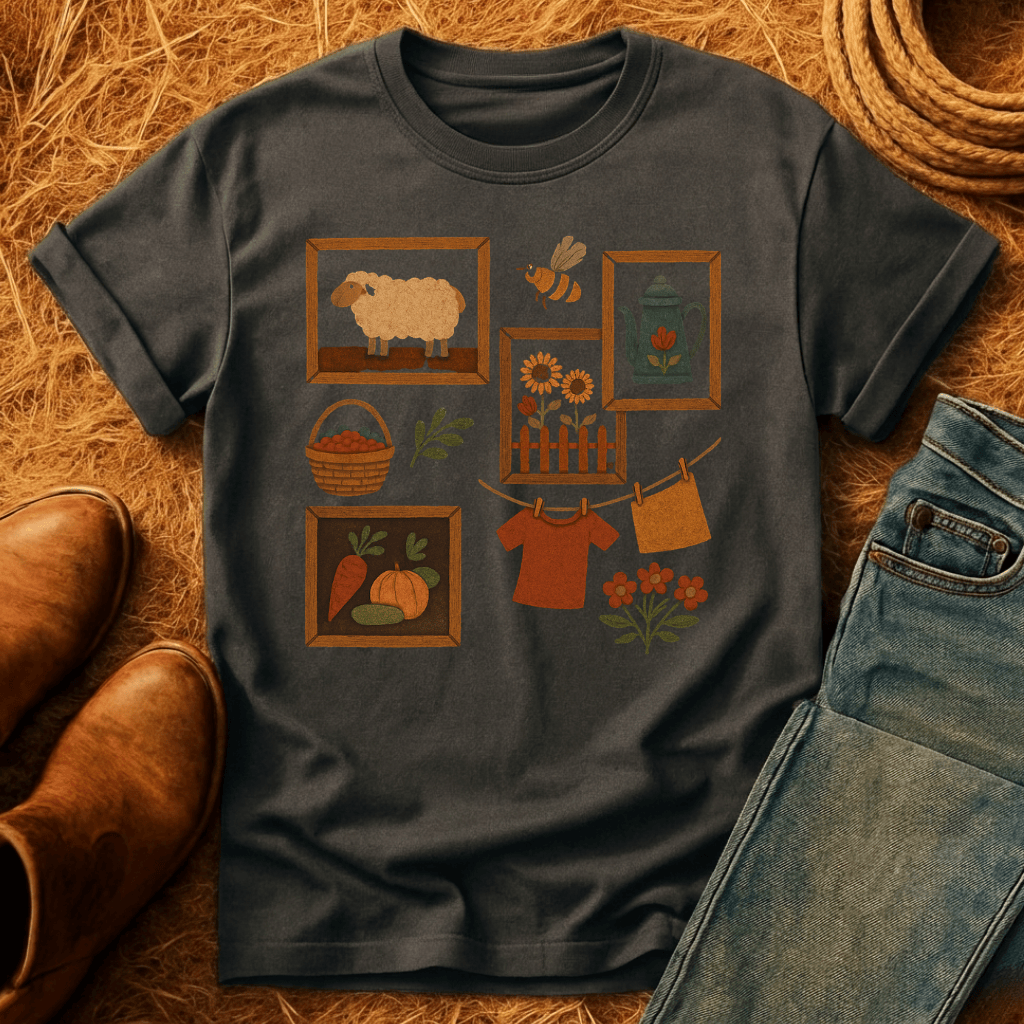 Sheep Collage T-Shirt