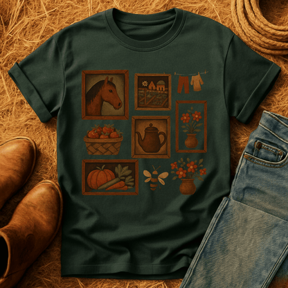 Horse Collage T-Shirt