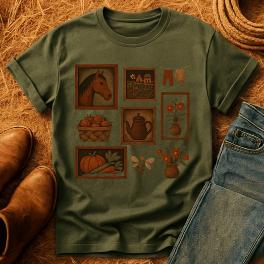 Horse Collage T-Shirt