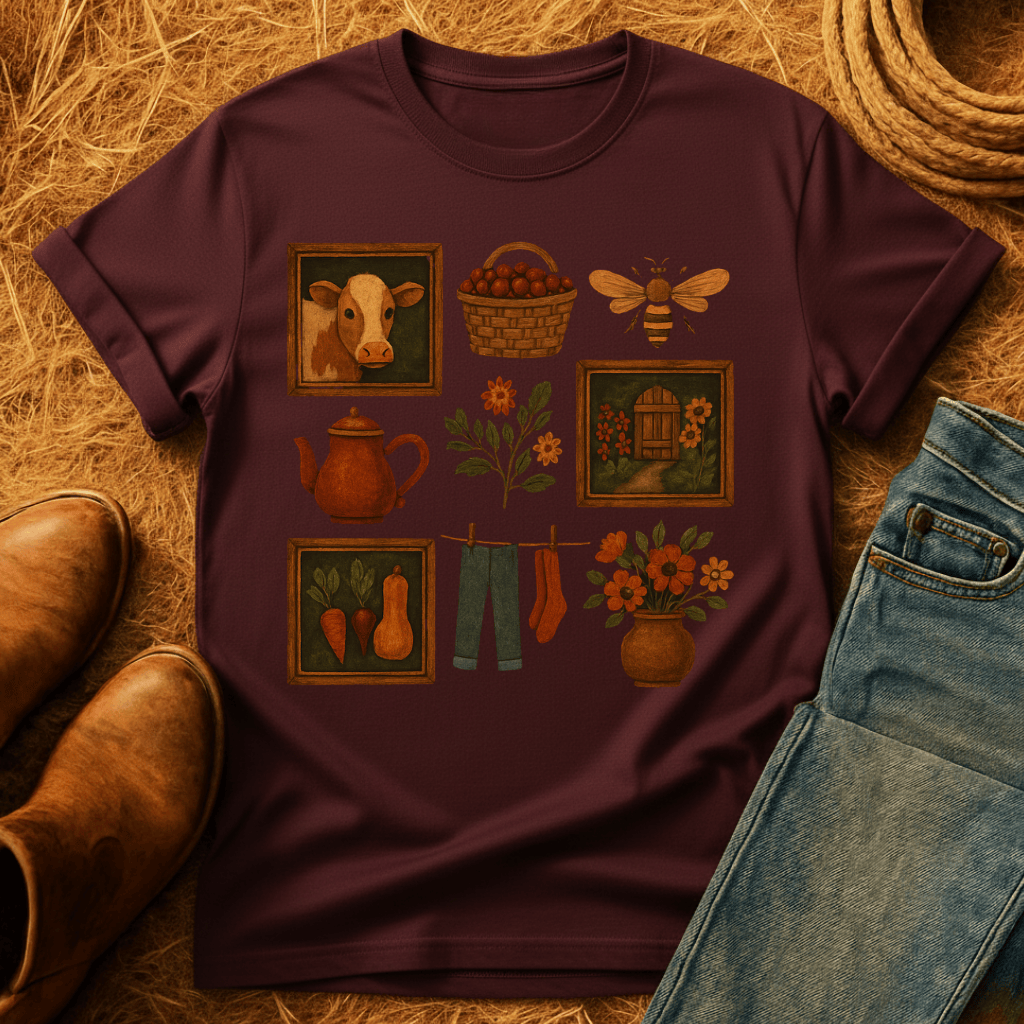 Cow Collage T-Shirt