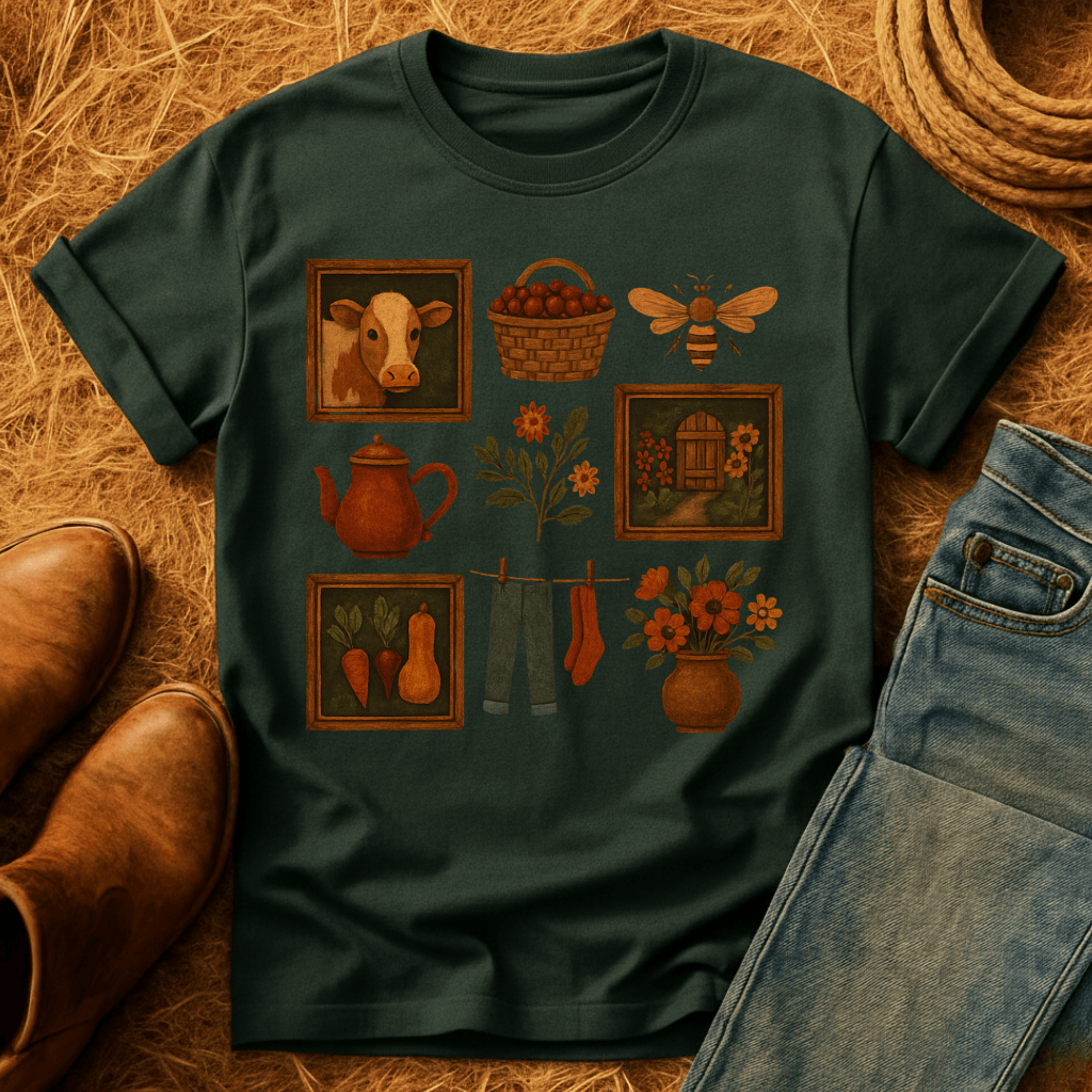 Cow Collage T-Shirt