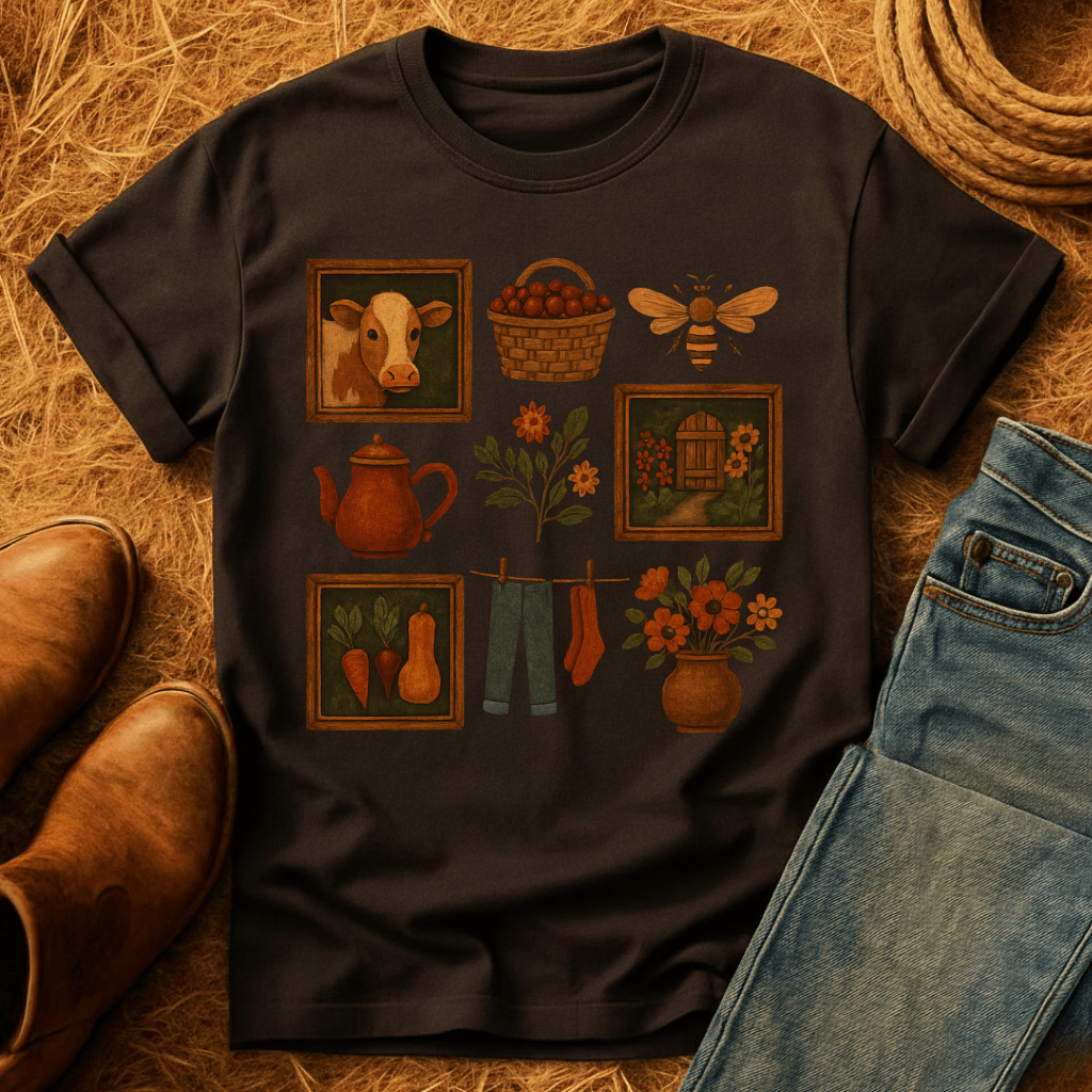 Cow Collage T-Shirt