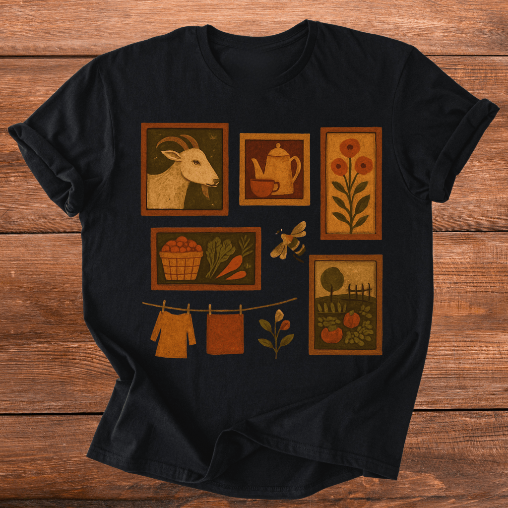 Goat Collage T-Shirt