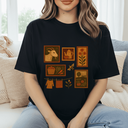 Goat Collage T-Shirt