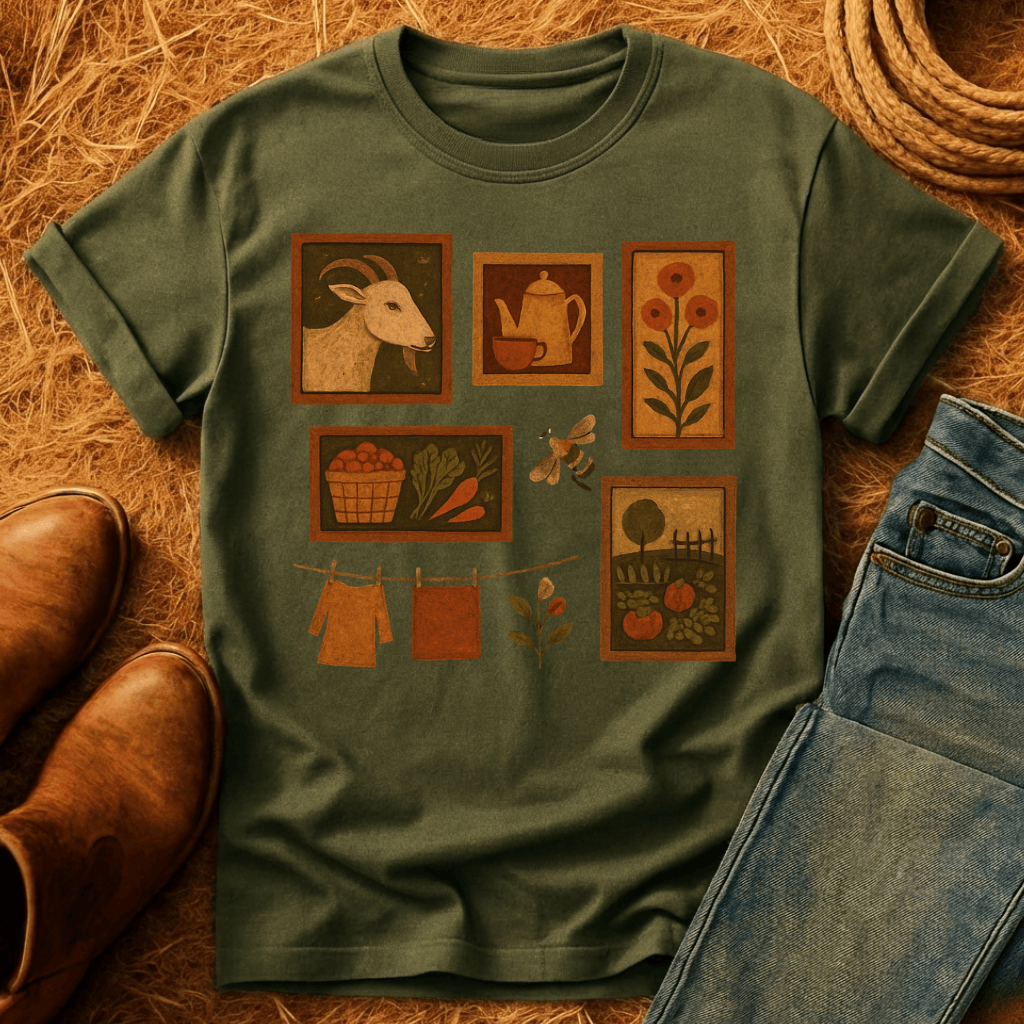 Goat Collage T-Shirt