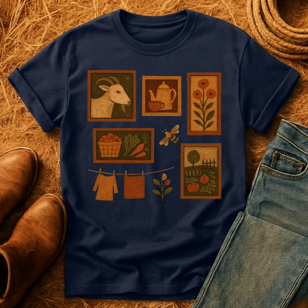 Goat Collage T-Shirt