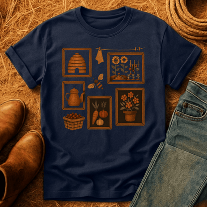 Honey Bee Collage T-Shirt